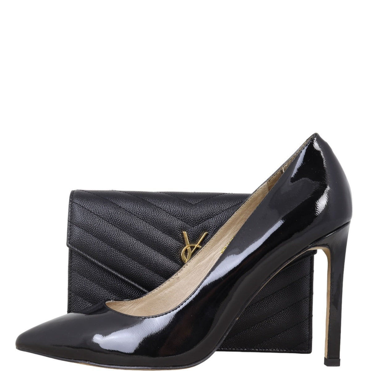 Saint Laurent Cassandre Envelope Chain Wallet