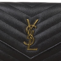 Saint Laurent Cassandre Envelope Chain Wallet