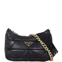 Prada System Nappa Patchwork Shoulder Bag