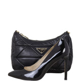 Prada System Nappa Patchwork Shoulder Bag
