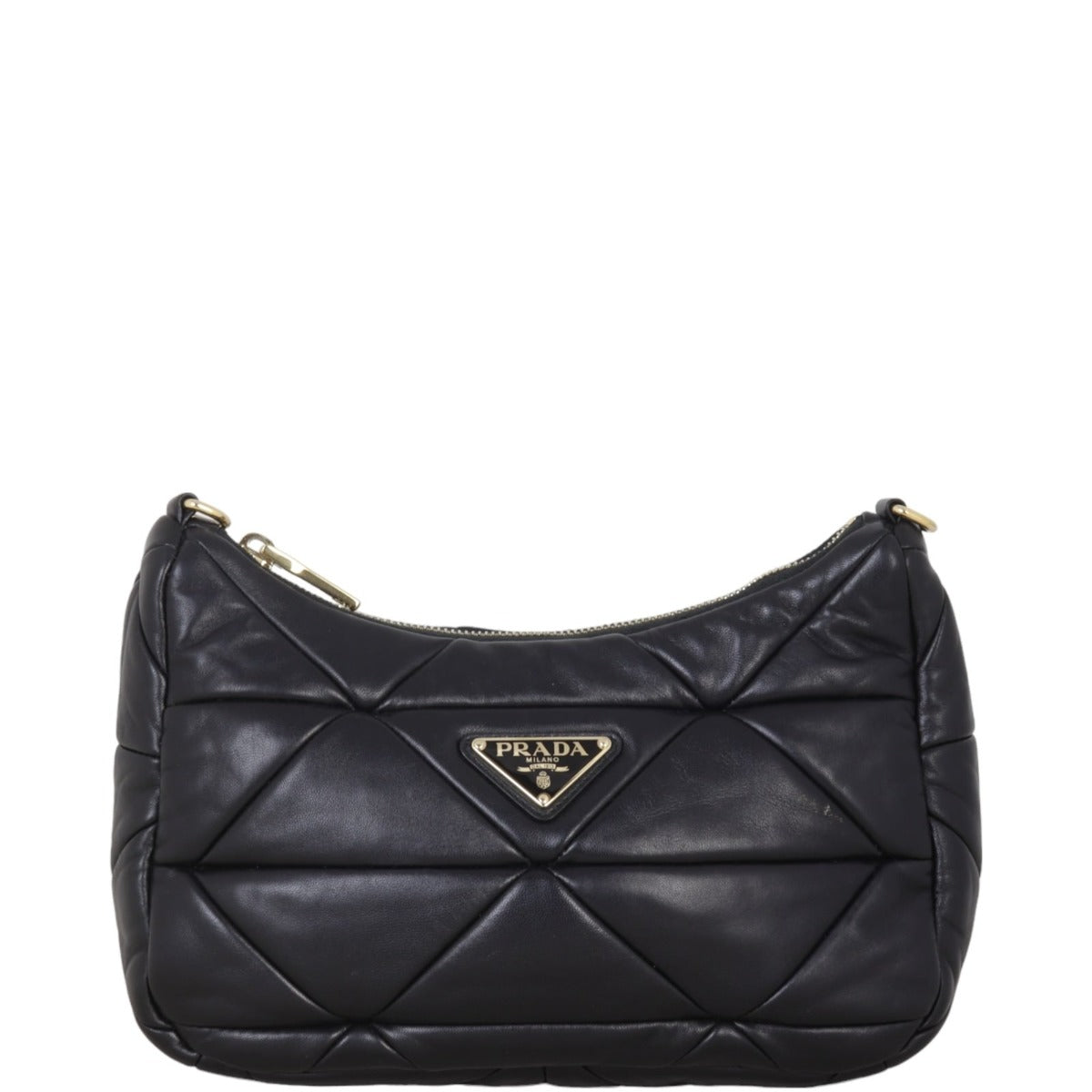 Prada System Nappa Patchwork Shoulder Bag