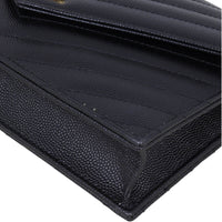 Saint Laurent Cassandre Envelope Chain Wallet