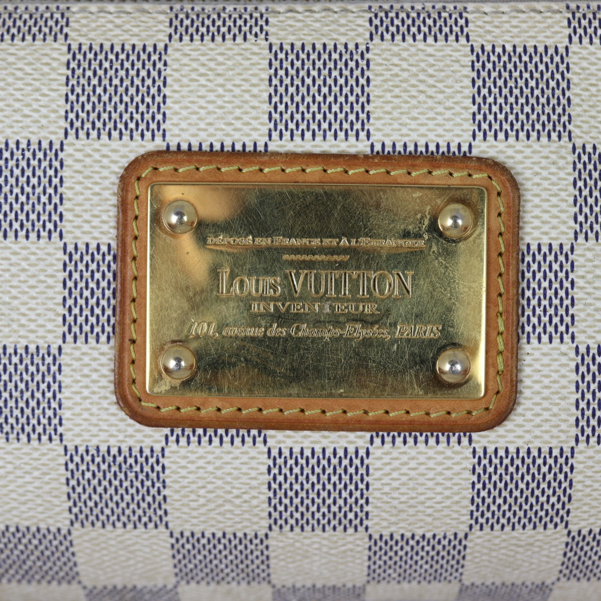 Louis Vuitton Eva Pochette Damier Azur