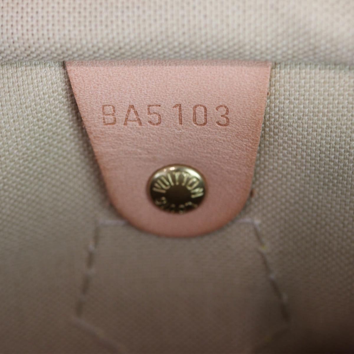 Louis Vuitton Speedy 25 Damier Azur Date Code