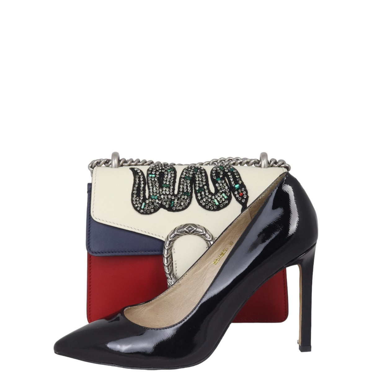 Gucci Dionysus Embellished Mini Leather Shoulder Bag