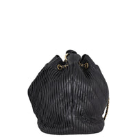 Chanel Coco Pleats Bucket Bag Medium