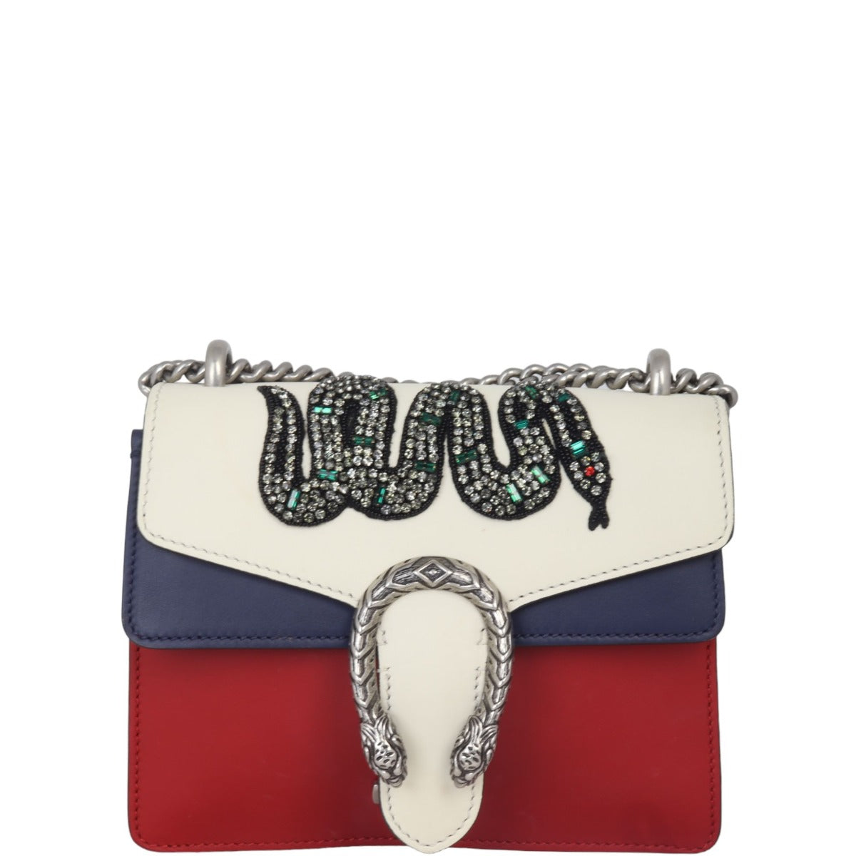 Gucci Dionysus Embellished Mini Leather Shoulder Bag