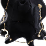 Chanel Coco Pleats Bucket Bag Medium