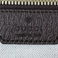 Gucci Jumbo GG Canvas Web Tote Interior Stamp