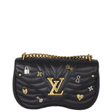 Louis Vuitton New Wave MM Chain Bag Love Lock