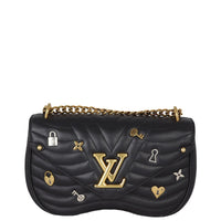 Louis Vuitton New Wave MM Chain Bag Love Lock