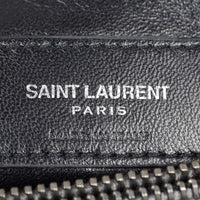 Saint Laurent West Hollywood Croc-Embossed Medium