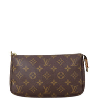 Louis Vuitton Pochette Accessories Monogram with Long Strap