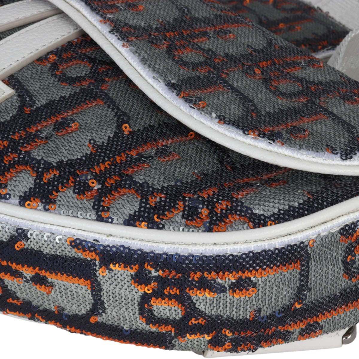 Dior Saddle Sling Sequins
