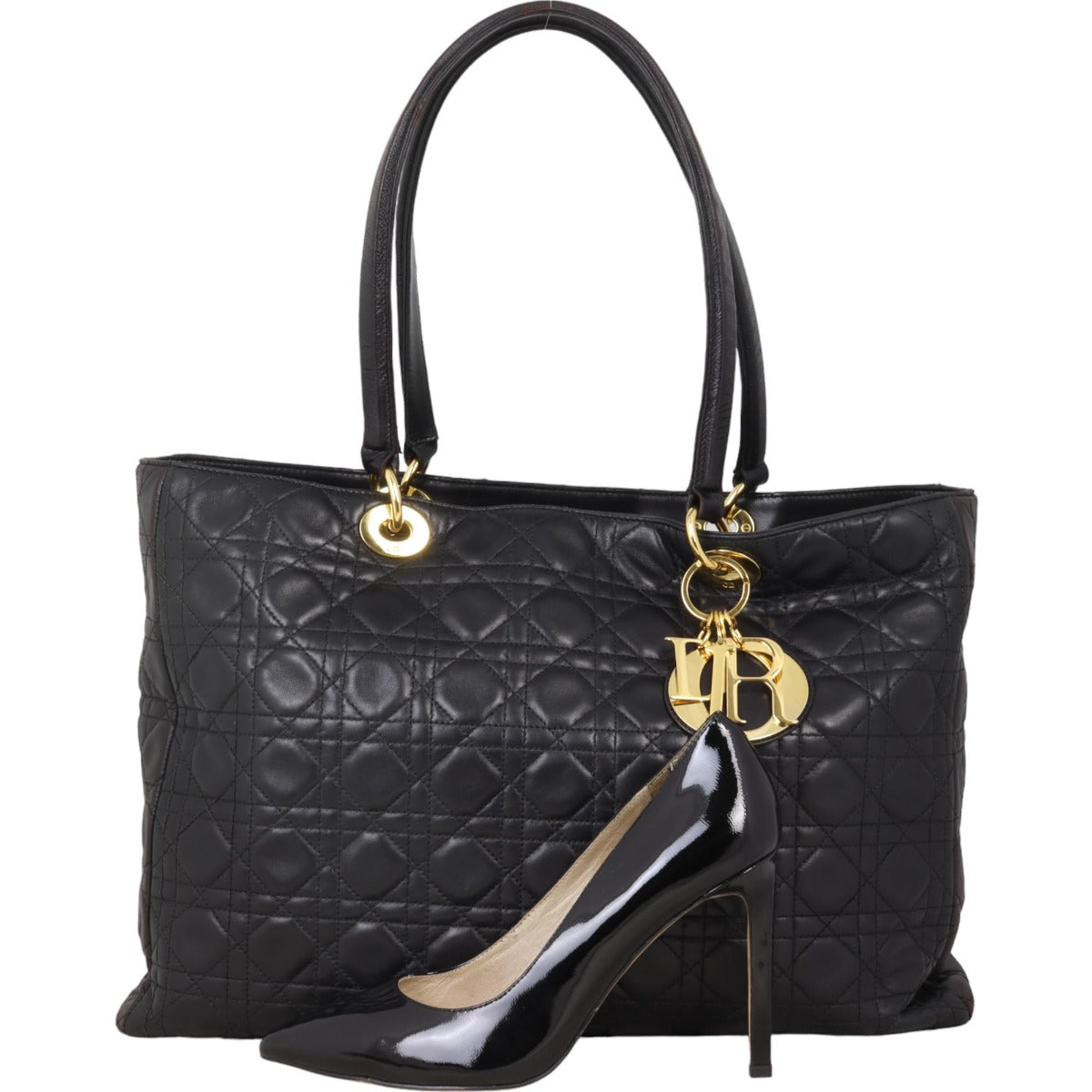 Dior Lady Dior Soft Tote Large