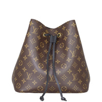 Louis Vuitton NeoNoe Monogram Noir Back Front
