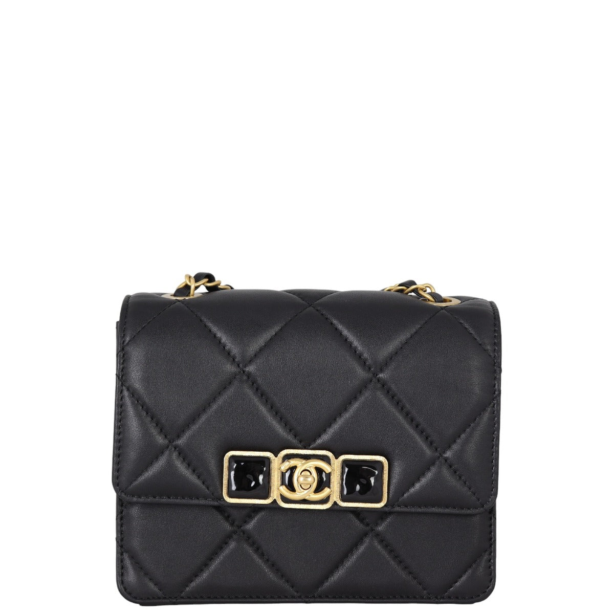 Chanel Enamel CC Mini Flap Bag