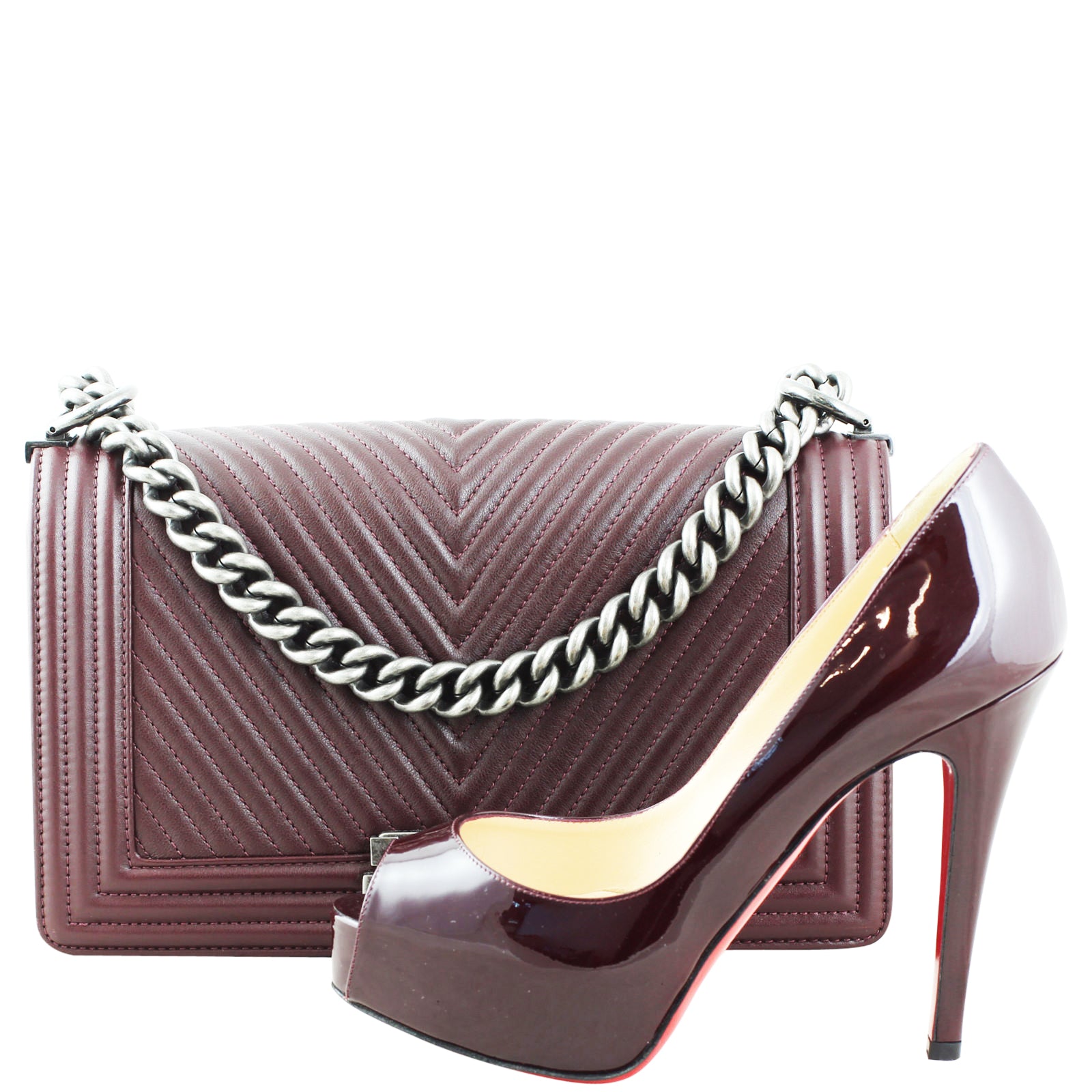 Chanel Boy Old Medium Scale