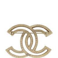 Chanel CC Crystal Brooch | GHW