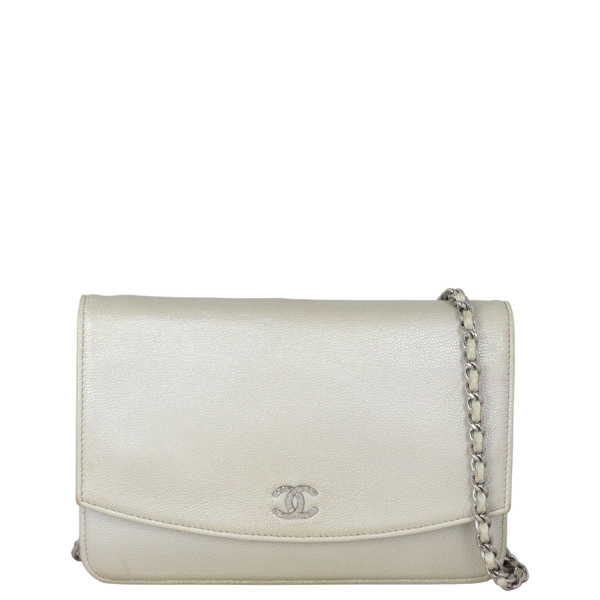 Chanel Sevruga Wallet on Chain