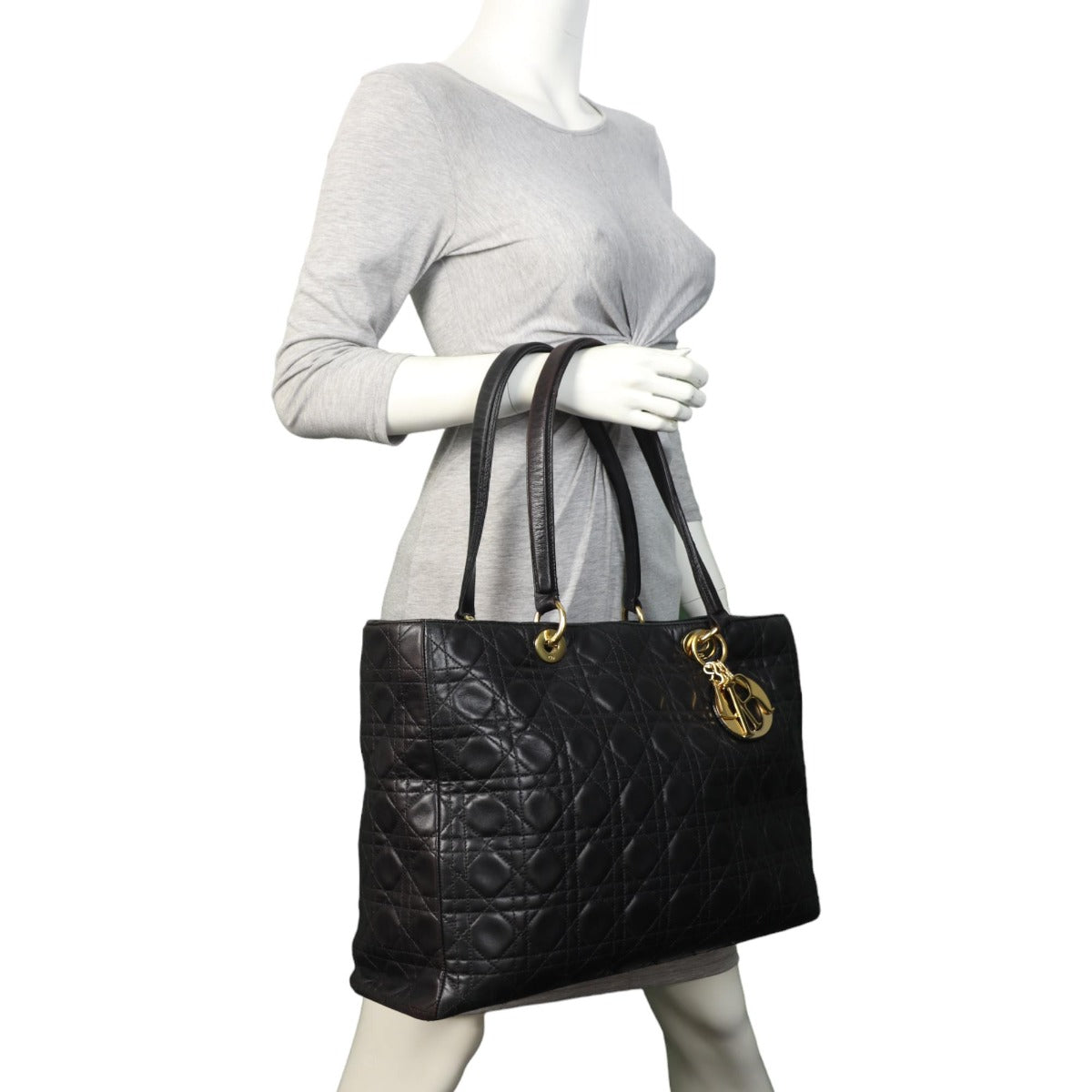 Dior Lady Dior Soft Tote Large