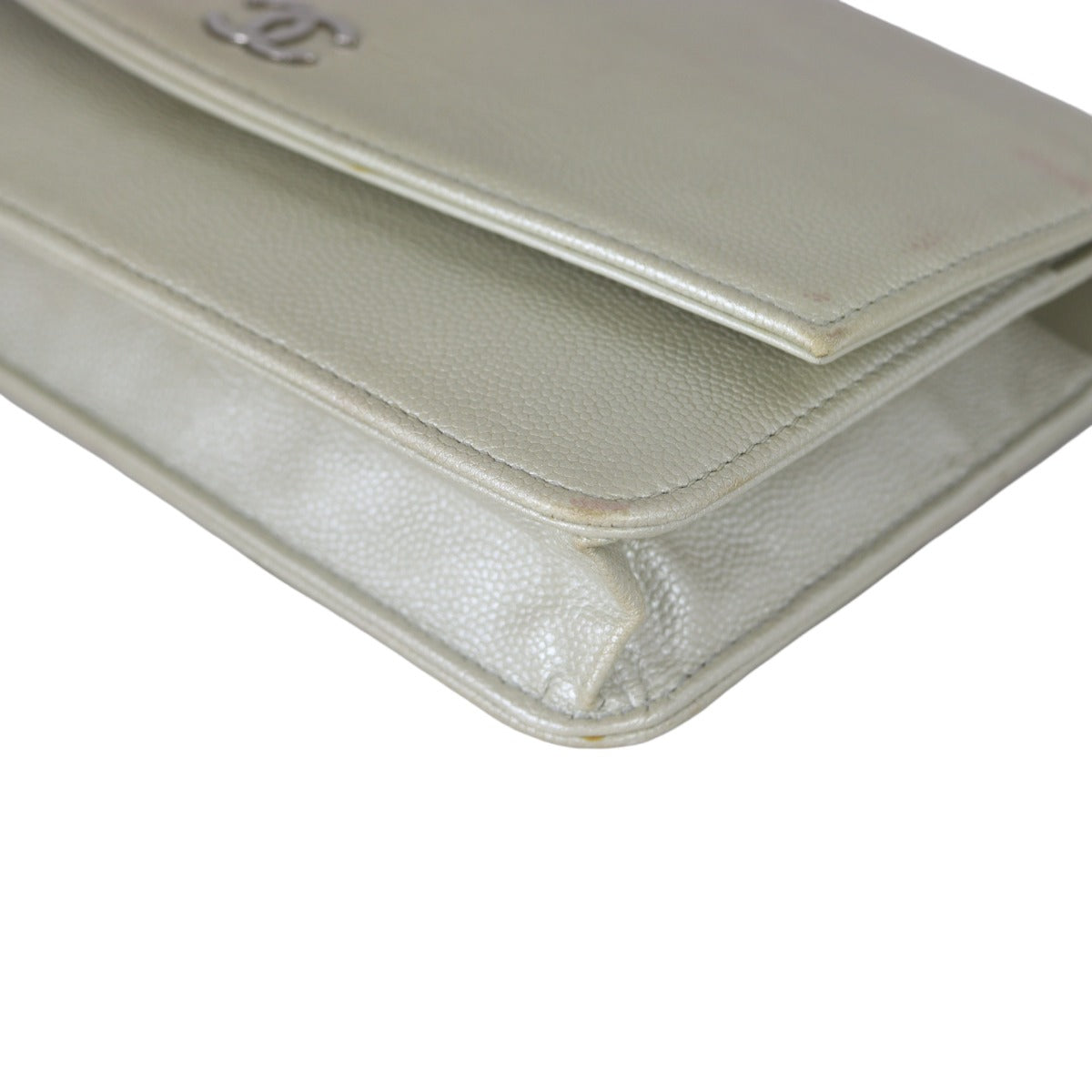 Chanel Sevruga Wallet on Chain