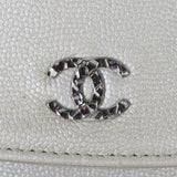 Chanel Sevruga Wallet on Chain