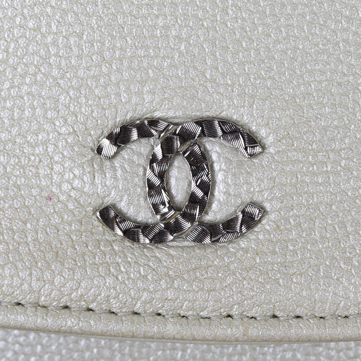 Chanel Sevruga Wallet on Chain