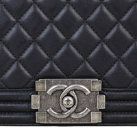 Chanel Boy Old Medium | Black 23 Series