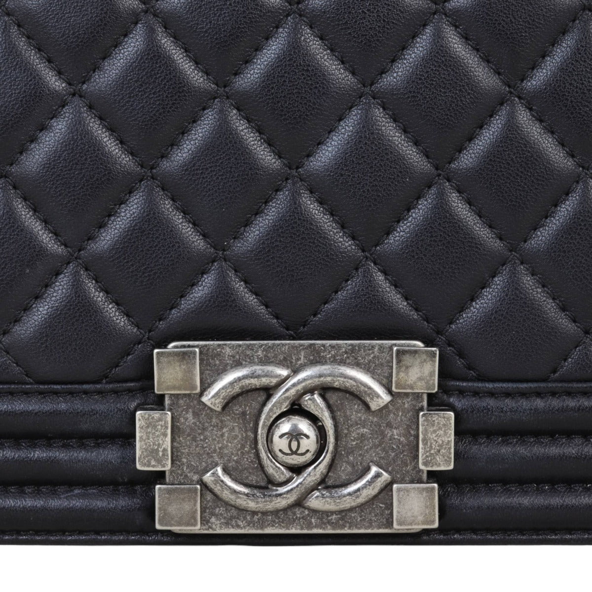 Chanel Boy Old Medium | Black 23 Series