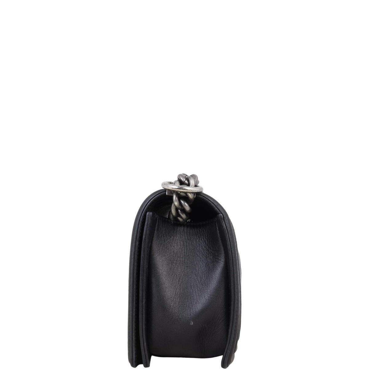 Chanel Boy Old Medium | Black 23 Series