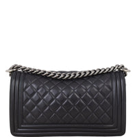 Chanel Boy Old Medium | Black 23 Series