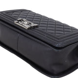 Chanel Boy Old Medium | Black 23 Series