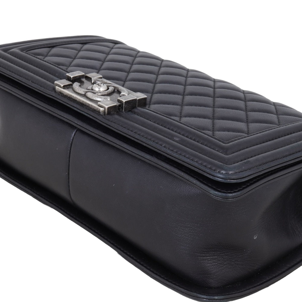 Chanel Boy Old Medium | Black 23 Series