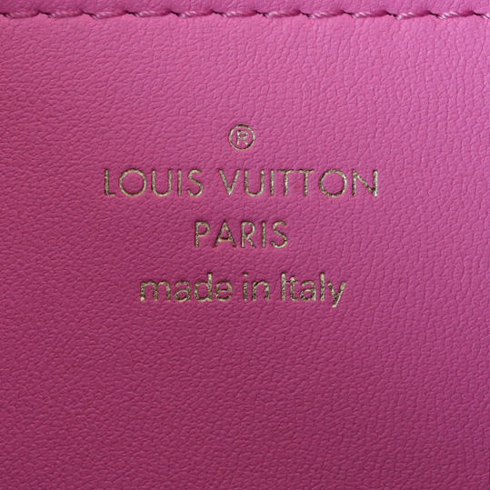Louis Vuitton Pochette Coussin Monogram Embossed Lambskin Interior Stamp