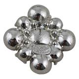 Chanel Swarovski Cluster Diamante Earrings Detail