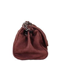 Chanel Ultimate Stitch Suede Flap Bag Side