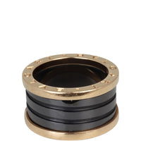 Bvlgari B.Zero1 18k Rose Gold Four Band Ring