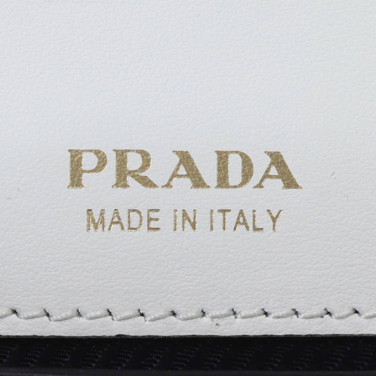 Prada Cahier Belt Bag Interior Stamp