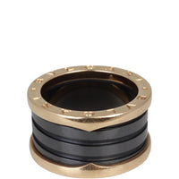 Bvlgari B.Zero1 18k Rose Gold Four Band Ring