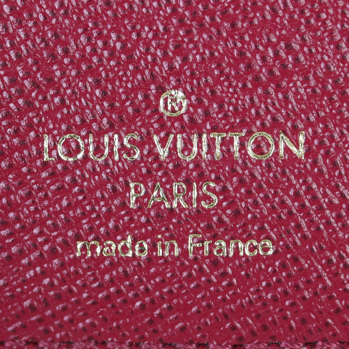 Louis Vuitton Victorine Wallet Monogram Internal Stamp