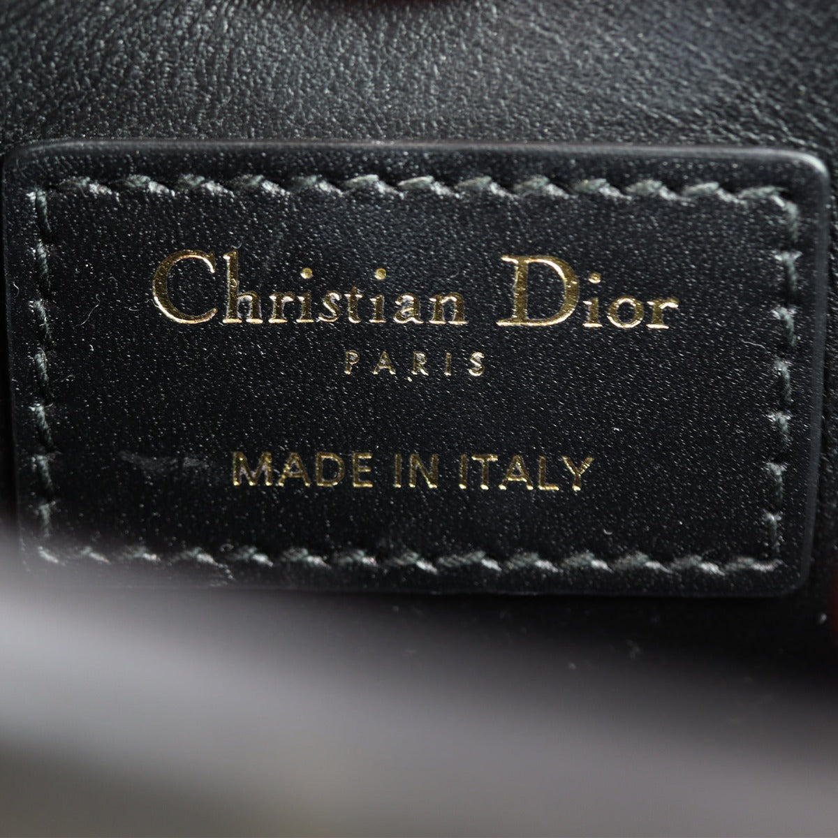 Dior 30 Montaigne Box Bag Interior Stamp