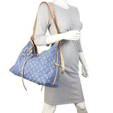 Louis Vuitton CarryAll MM Monogram Denim
