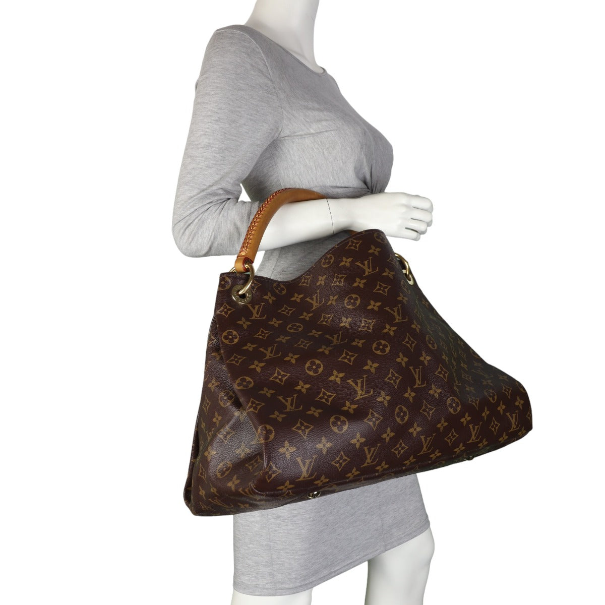 Louis Vuitton Artsy MM Monogram | Gold Tone Hardware