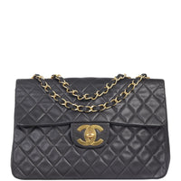 Chanel Maxi Jumbo XL Single Flap Vintage | Gold Hardware
