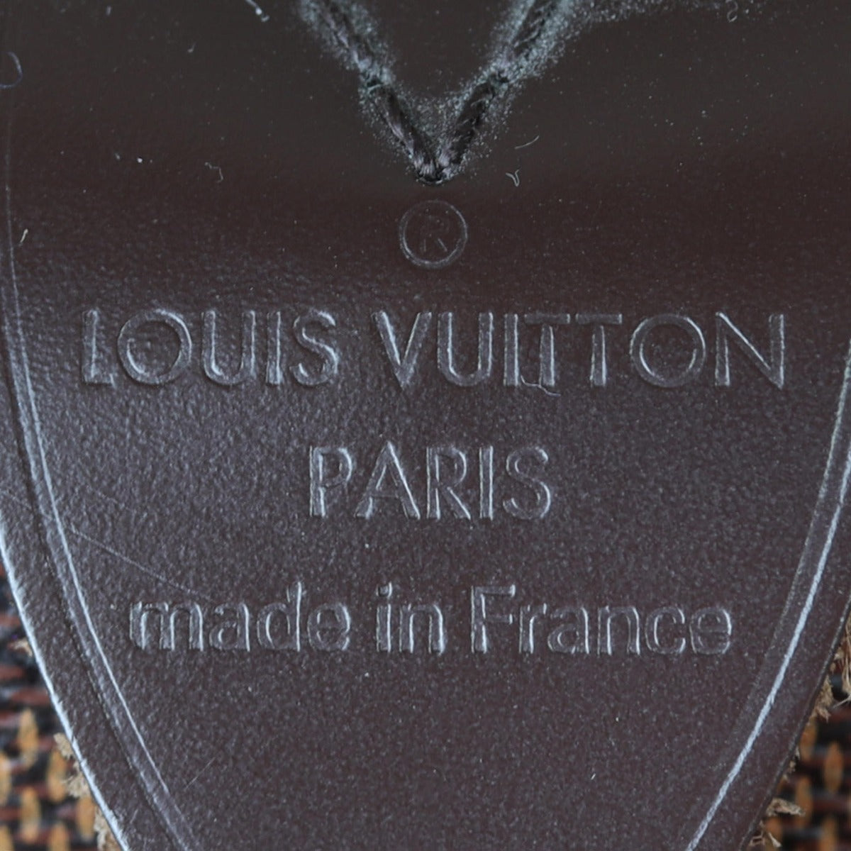 Louis Vuitton Speedy 30 Damier Ebene Interior Stamp