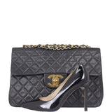 Chanel Maxi Jumbo XL Single Flap Vintage | Gold Hardware