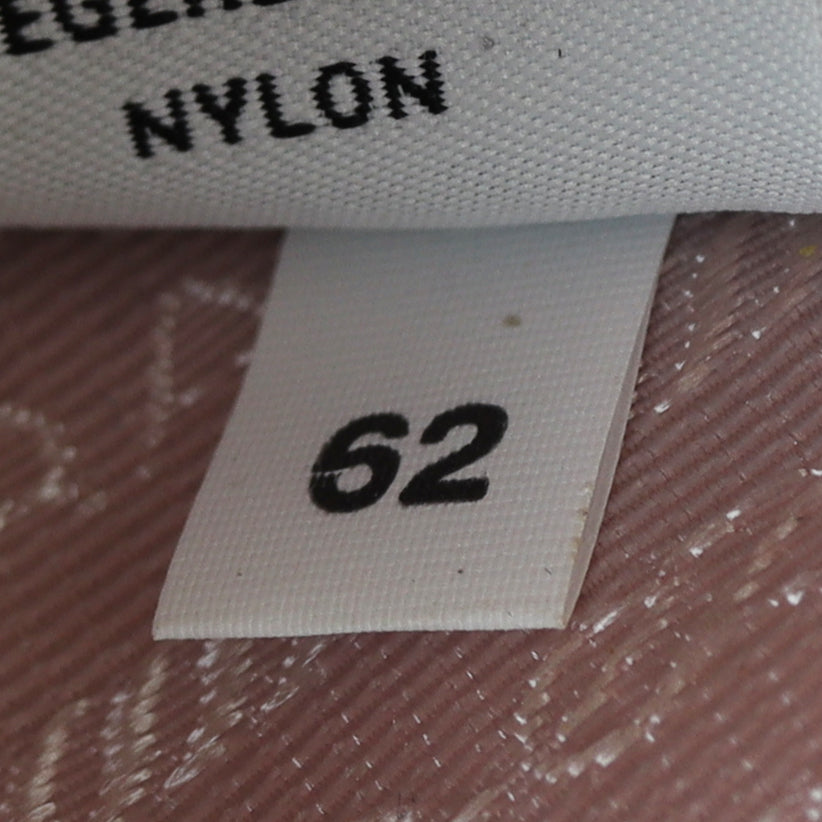 Prada Triangle Saffiano Shearling Mini Bag