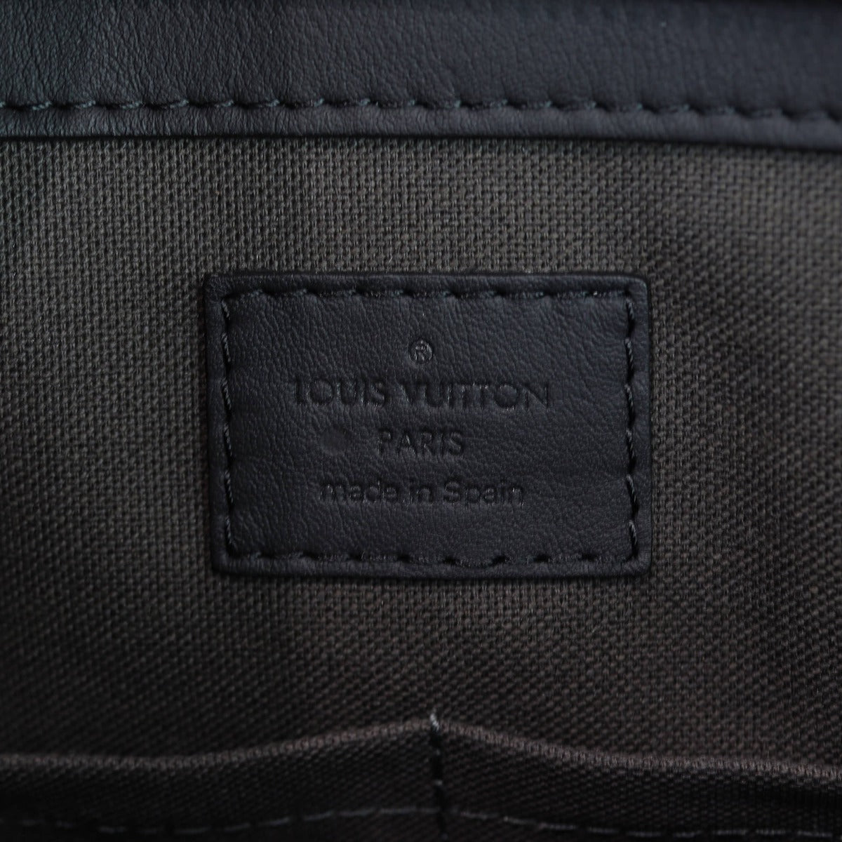 Louis Vuitton Tadao Tote Damier Infini Interior Stamp
