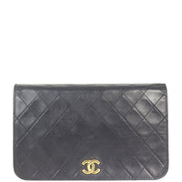 Chanel CC Full Flap Bag Small Vintage | Black Vintage